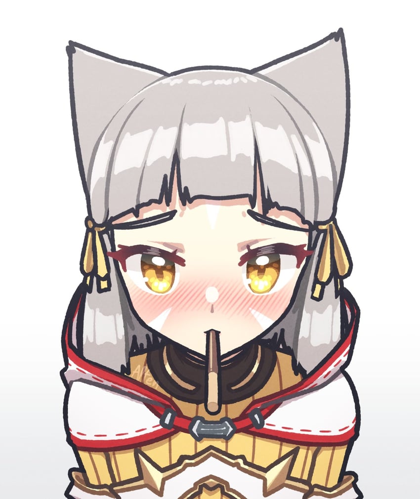 nia (xenoblade chronicles and 1 more) drawn by alten
