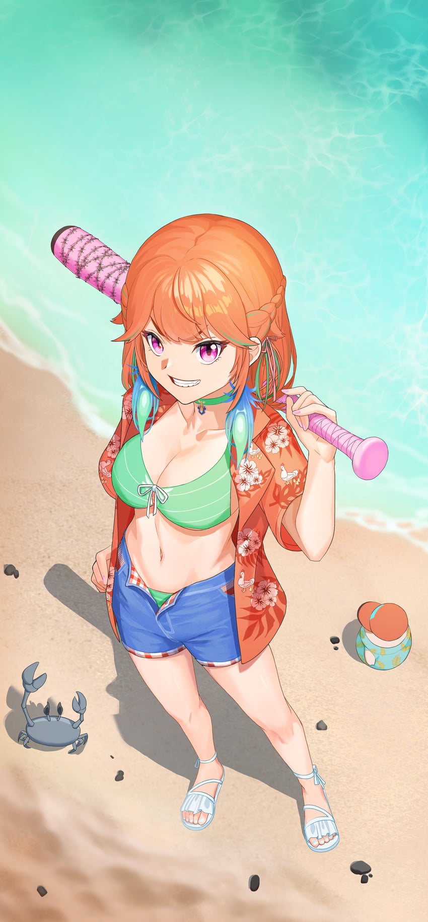 takanashi kiara and kfp employee (hololive and 2 more) drawn by yger