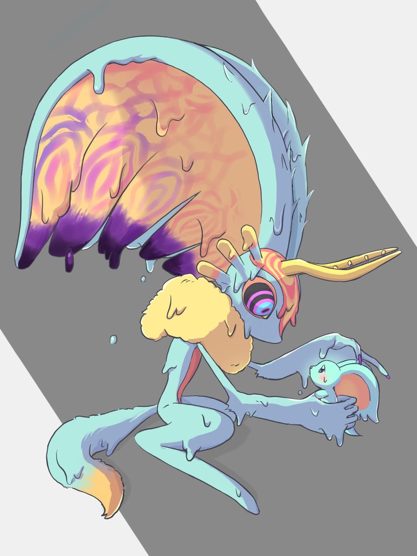 elfilin and fecto elfilis (kirby and 1 more) drawn by yama_(_xrze4872)