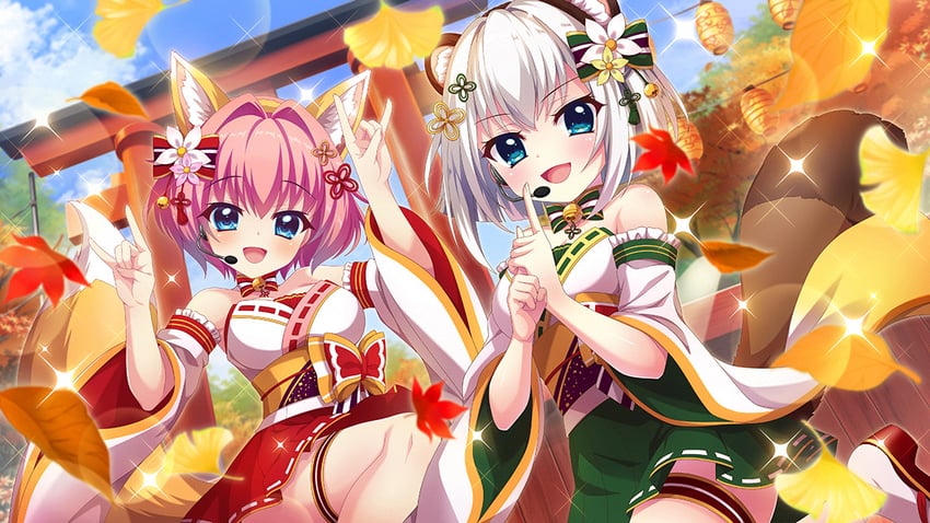 hiiragi kae and nishidate haku (re:stage!) drawn by izumi_tsubasu