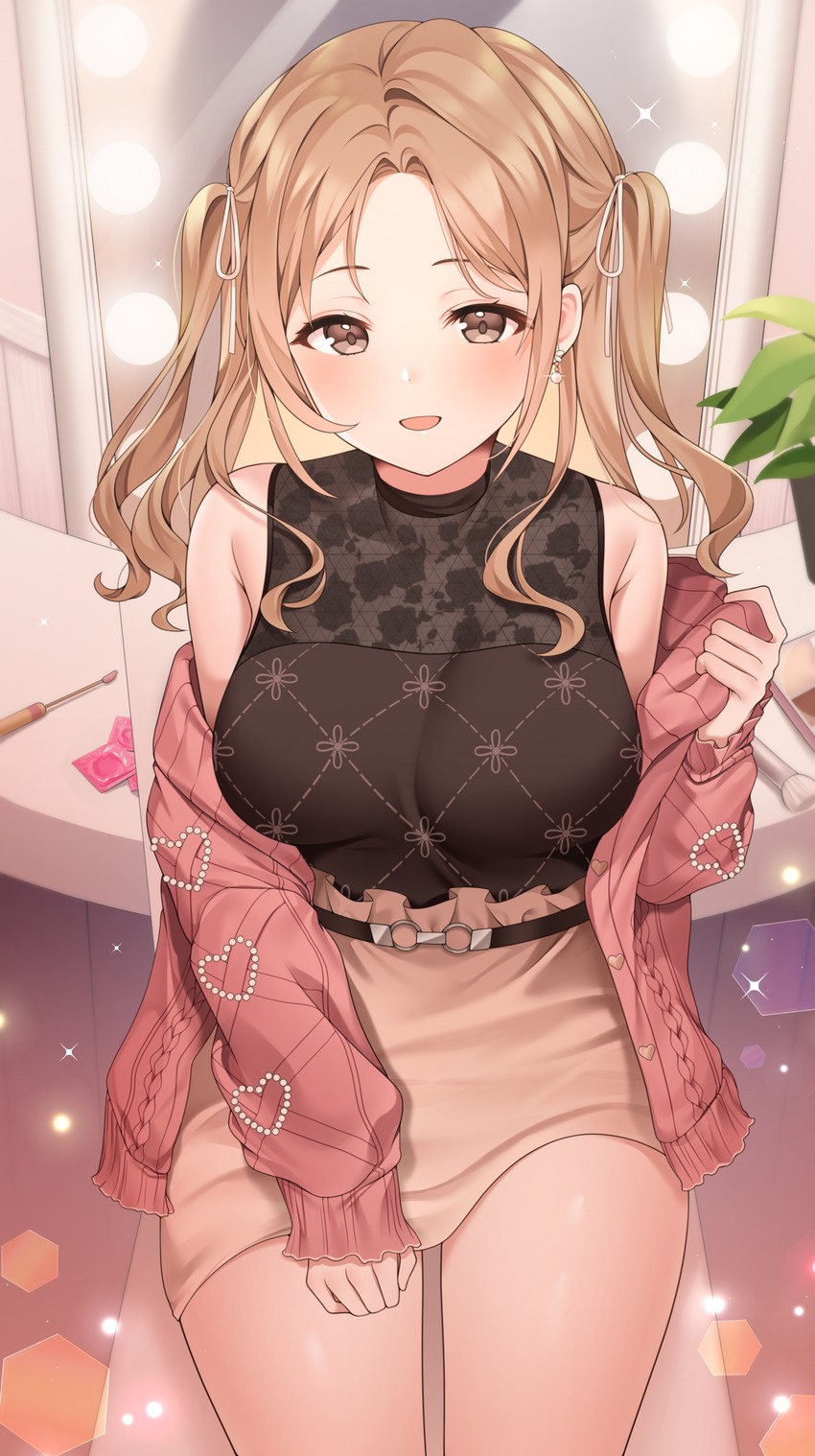 ichikawa hinana (idolmaster and 1 more) drawn by reel_(riru)