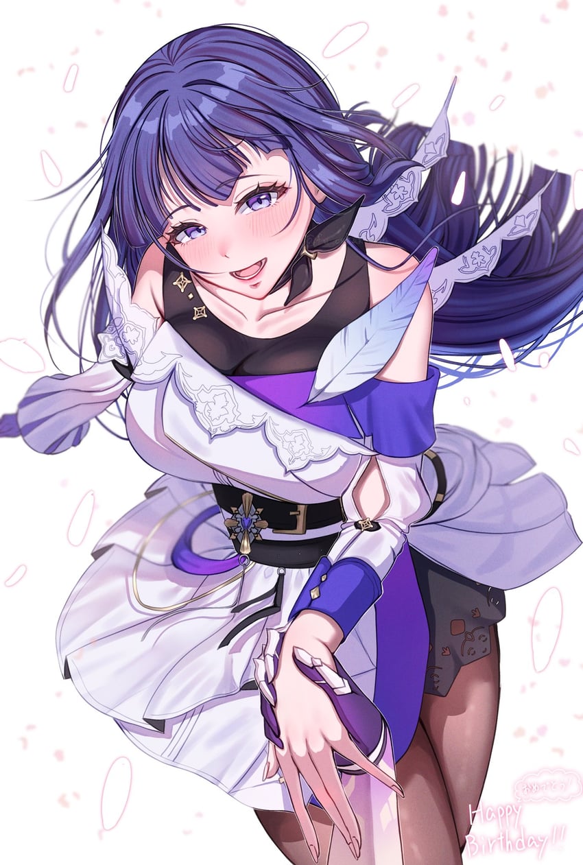 raiden mei (honkai and 1 more) drawn by fu_oekakiman