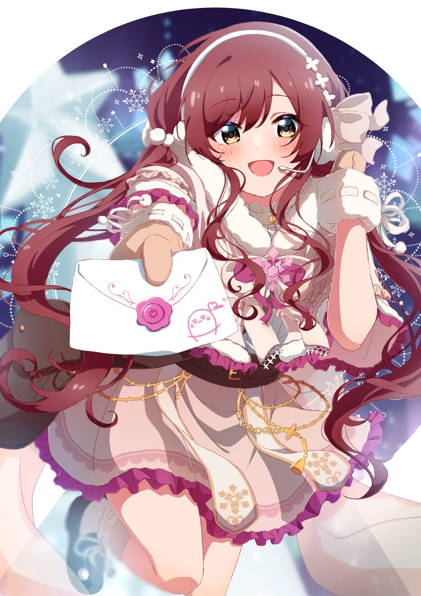 osaki amana (idolmaster and 1 more) drawn by reikakrzk