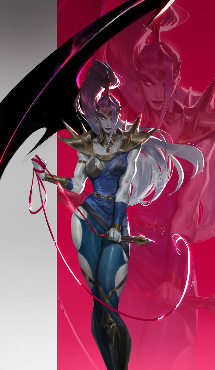 megaera (hades and 1 more) drawn by daryakozh