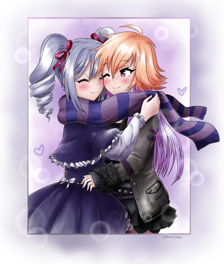 kanzaki ranko and ninomiya asuka (idolmaster and 1 more) drawn by mahoxyshoujo