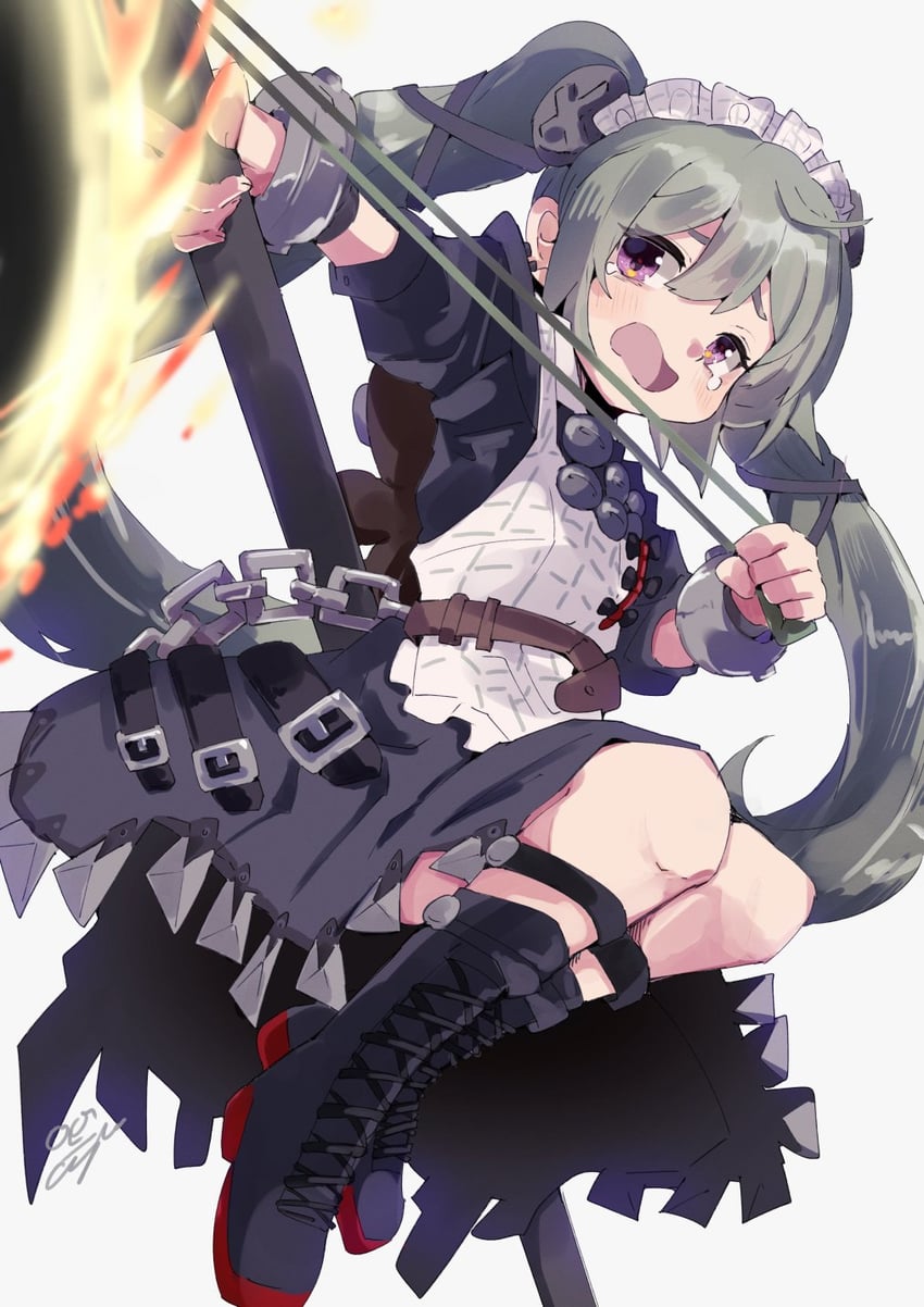 corin wickes (zenless zone zero) drawn by anjo_(monsterz_mate)