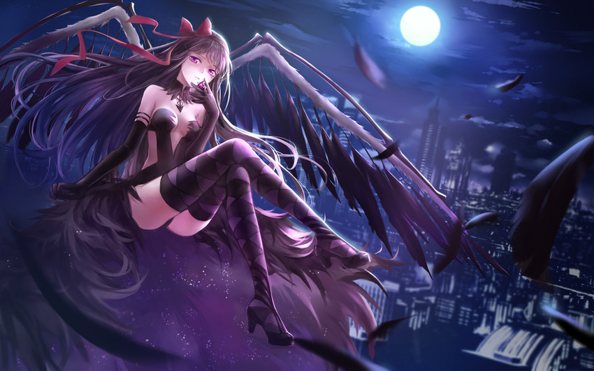 akemi homura and akuma homura (mahou shoujo madoka magica and 1 more)