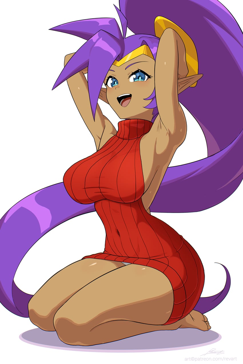 shantae (shantae and 2 more) drawn by revenantart