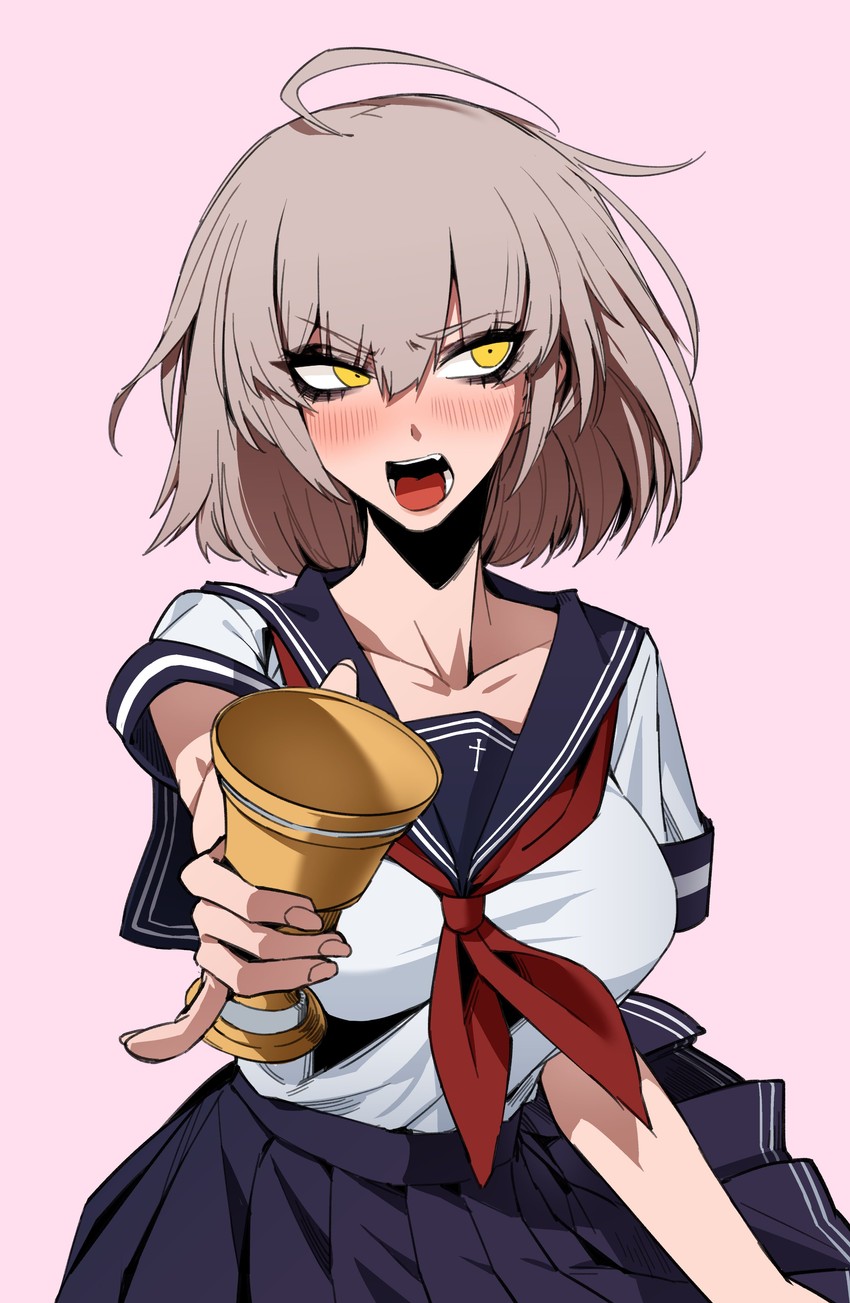 jeanne d'arc alter (fate and 1 more) drawn by j.k.