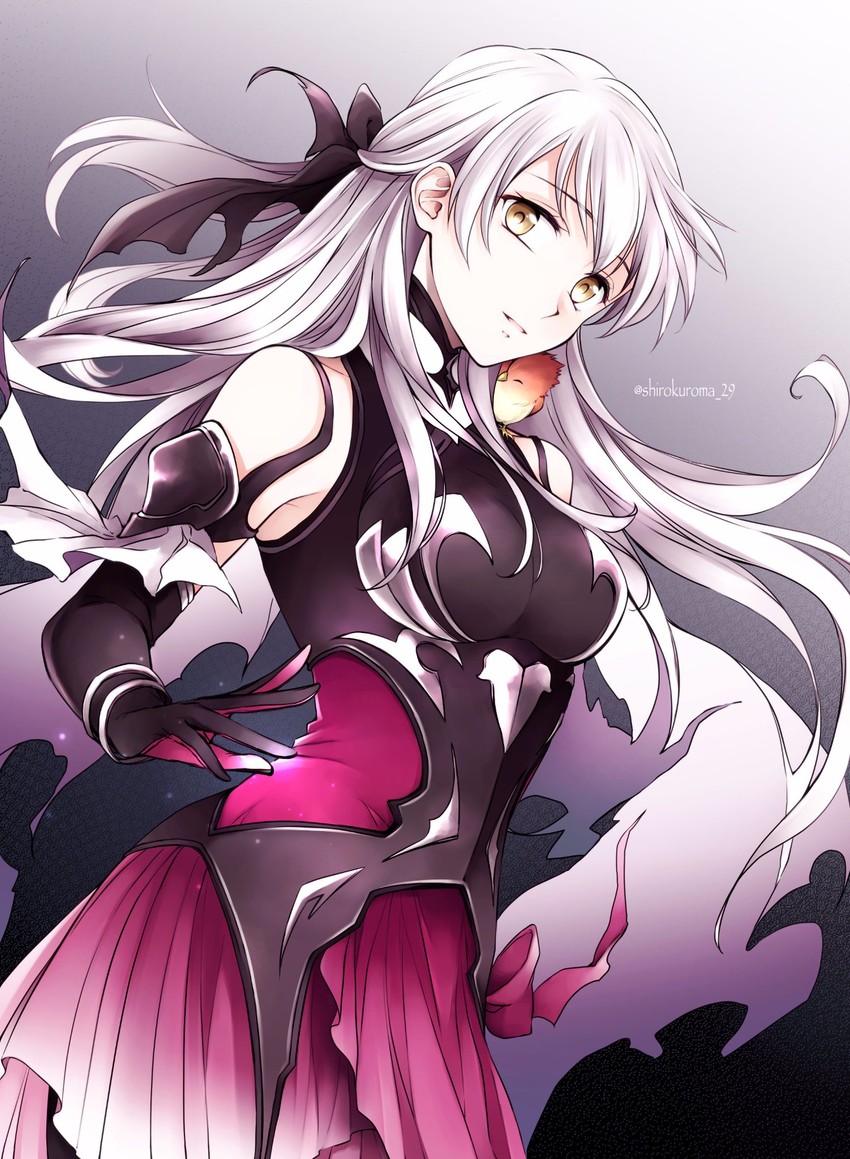 micaiah and yune (fire emblem and 2 more) drawn by shirokuroma_29