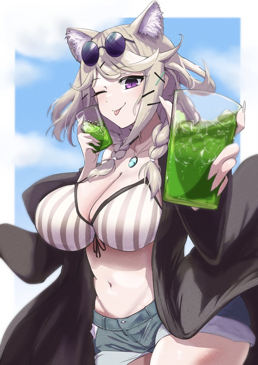 utage (arknights) drawn by fudji_(fuz_i_llust)