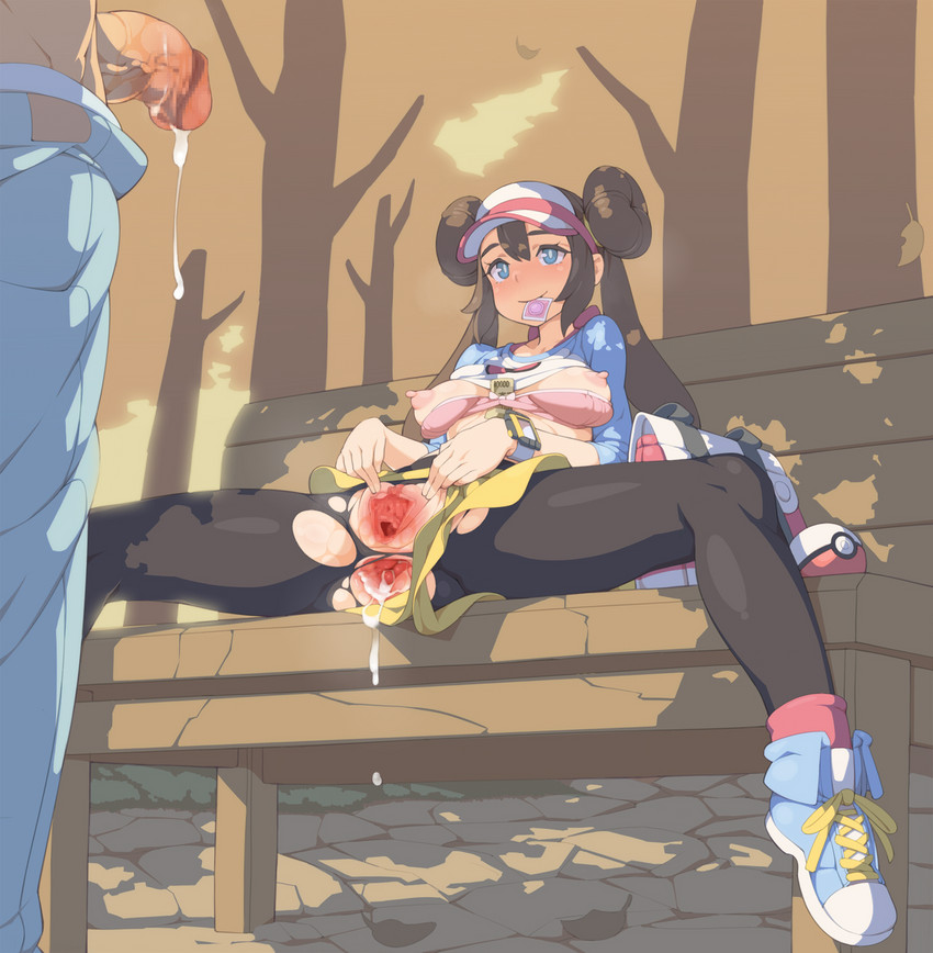 rosa (pokemon and 1 more) drawn by tenako_(mugu77)