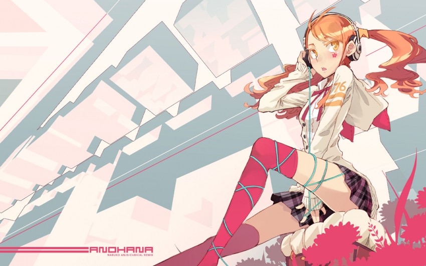 anjou naruko (ano hi mita hana no namae wo bokutachi wa mada shiranai.) drawn by ochakai_shin'ya