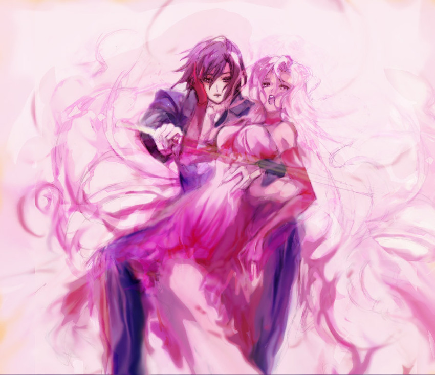 lelouch vi britannia and euphemia li britannia (code geass) drawn by you_(pisan)