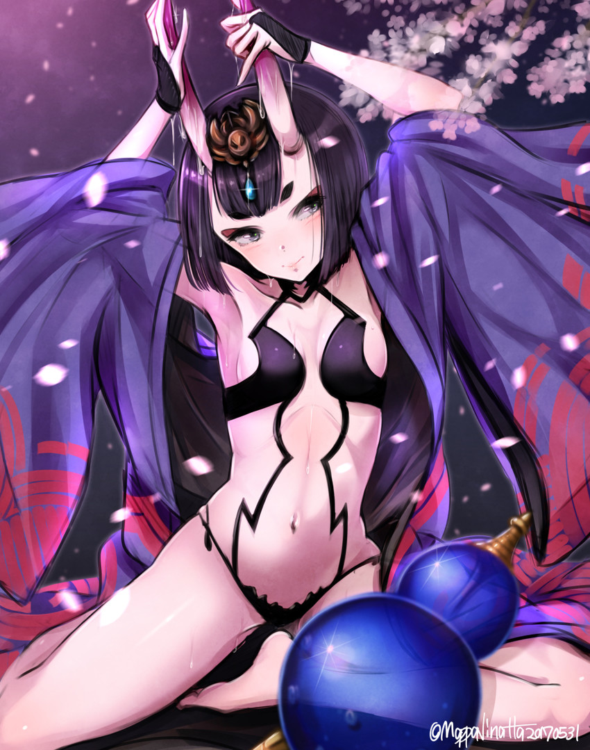 shuten douji (fate and 1 more) drawn by mappaninatta