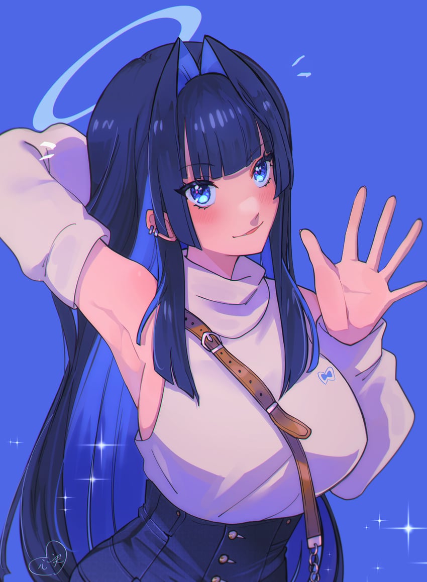 ouro kronii (hololive and 1 more) drawn by kokomi_(aniesuakkaman)