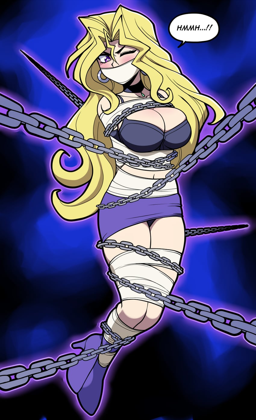kujaku mai (yu-gi-oh! and 1 more) drawn by jam-orbital