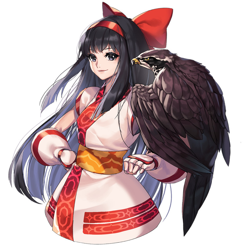 nakoruru and mamahaha (the king of fighters and 3 more) drawn by yamijam