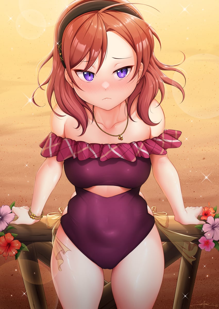 nishikino maki (love live! and 2 more) drawn by unsfrau