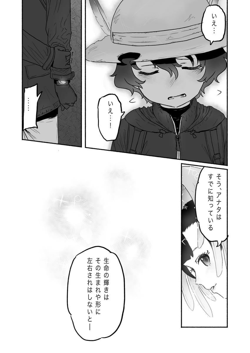 kaban and hi no tori (kemono friends and 1 more) drawn by kishida_shiki