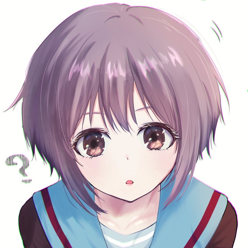 nagato yuki (suzumiya haruhi no yuuutsu) drawn by eequal_mc2