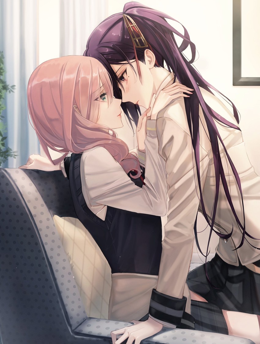 tsuruhime yachiyo and liu mei fan (shoujo kageki revue starlight and 1 more) drawn by blackfangs