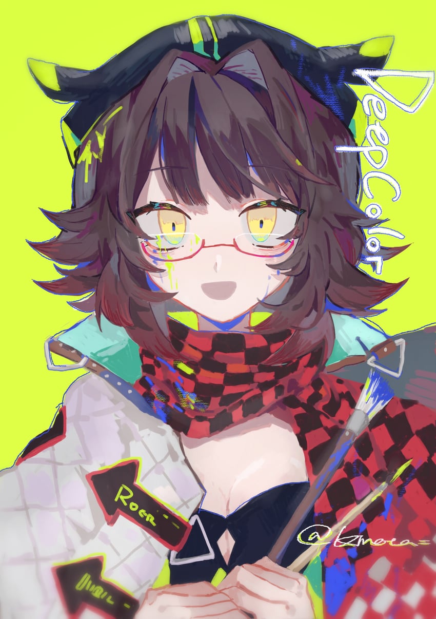 deepcolor (arknights) drawn by kineta