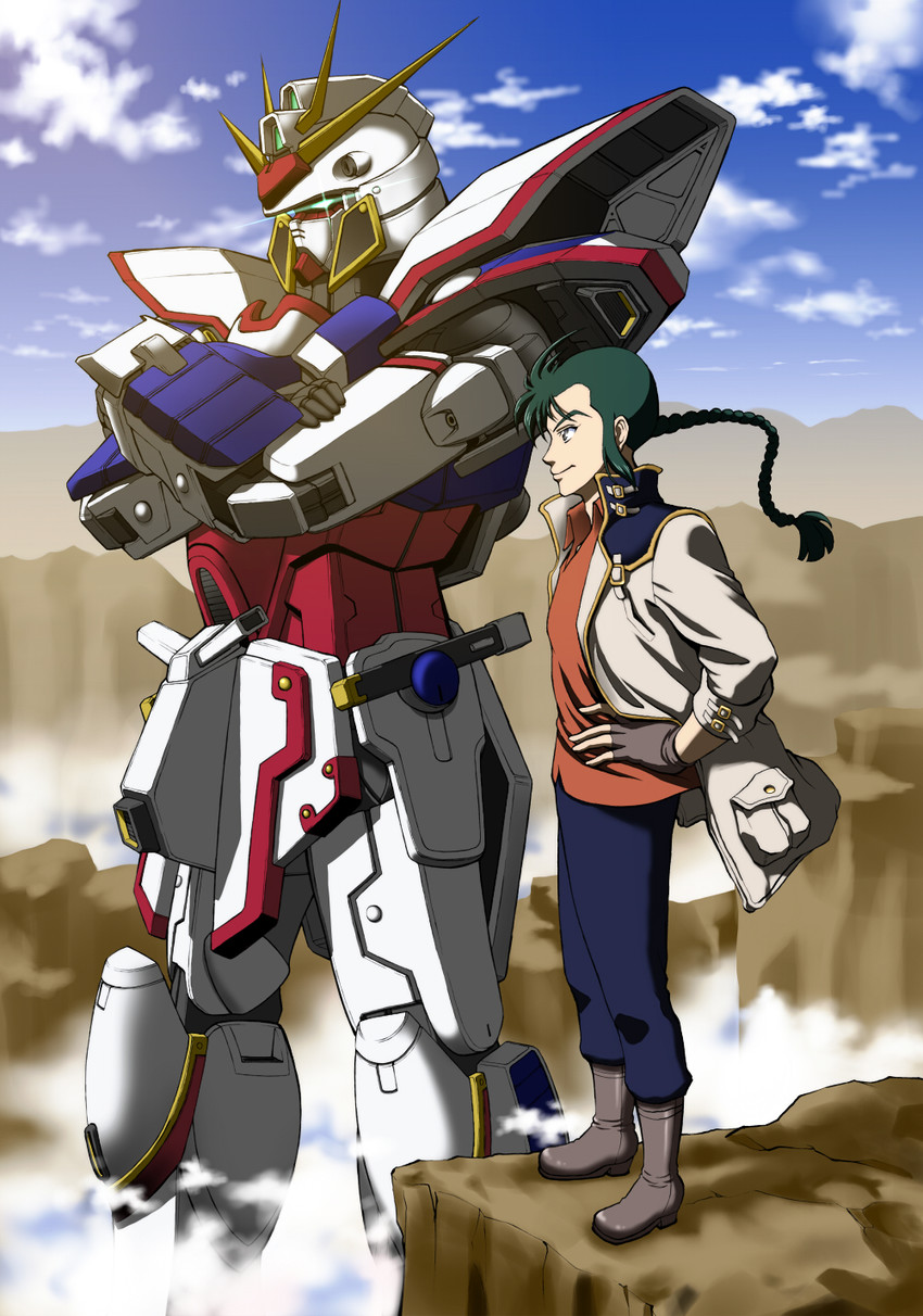 yamato gundam and shuuji kurosu (gundam and 2 more) drawn by kijinaka_mahiro
