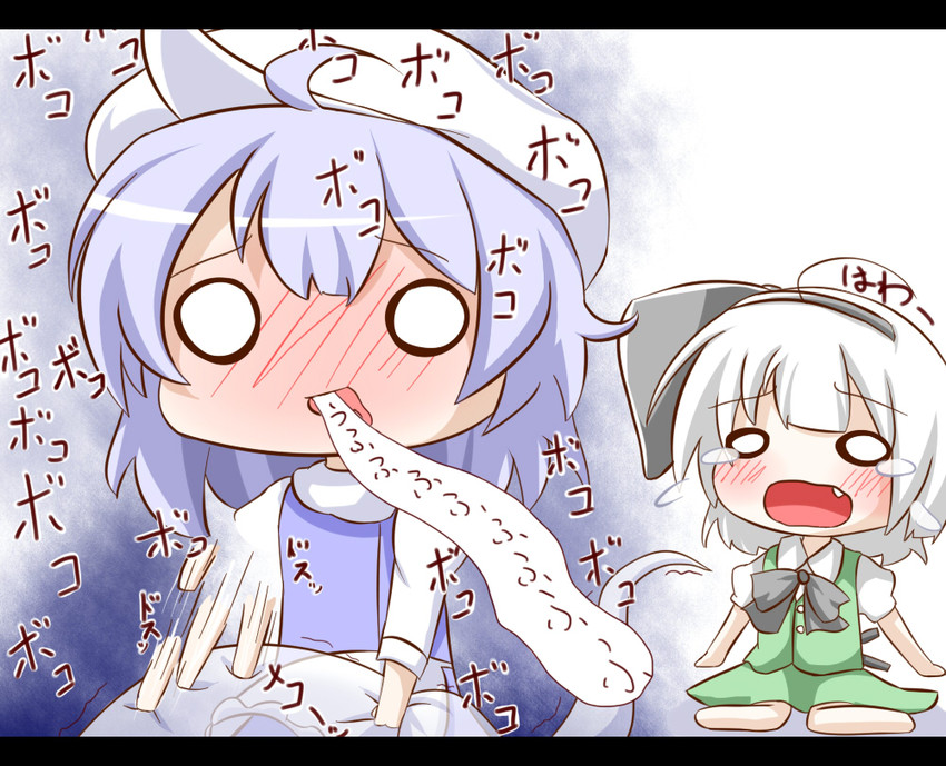 konpaku youmu and letty whiterock (touhou) drawn by makuran
