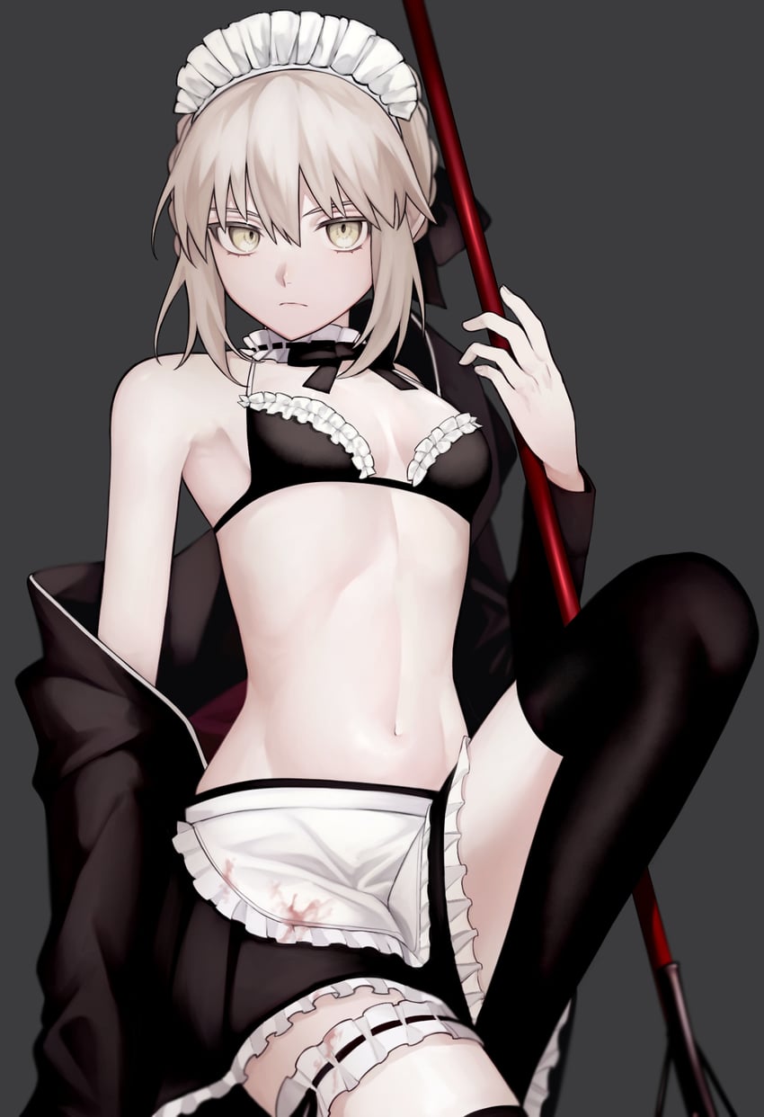 artoria pendragon and saber alter (fate and 1 more) drawn by sumi_(gfgf_045)