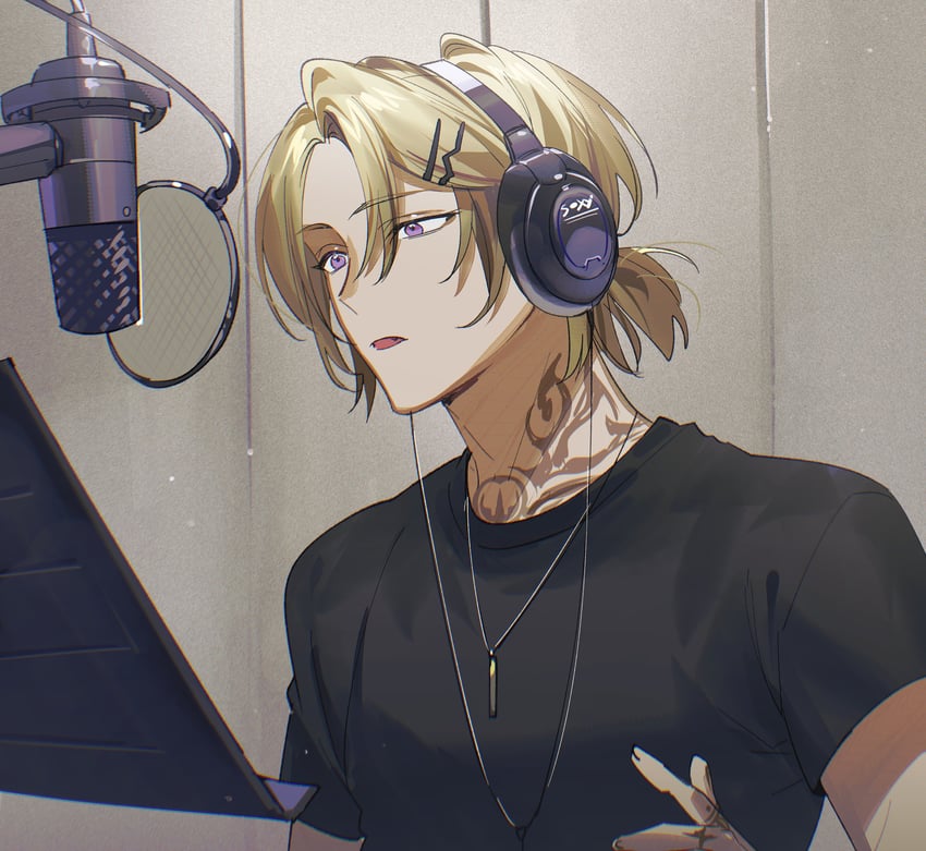 luca kaneshiro (nijisanji and 1 more) drawn by kaohom503