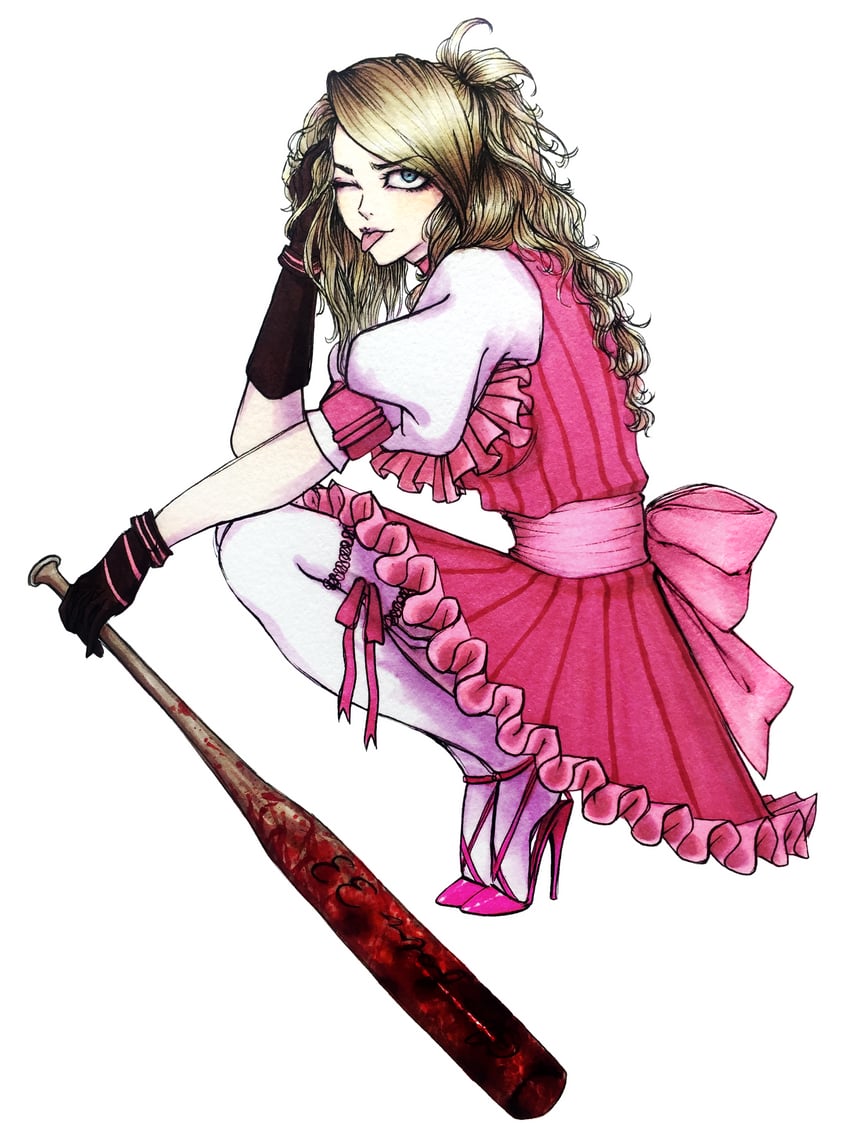 bad girl (no more heroes) drawn by sketchmenot