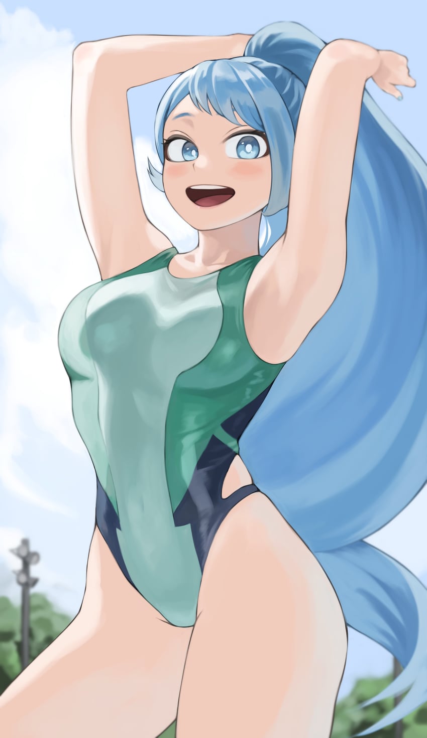 hado nejire (boku no hero academia) drawn by fengling_(furin-jp)