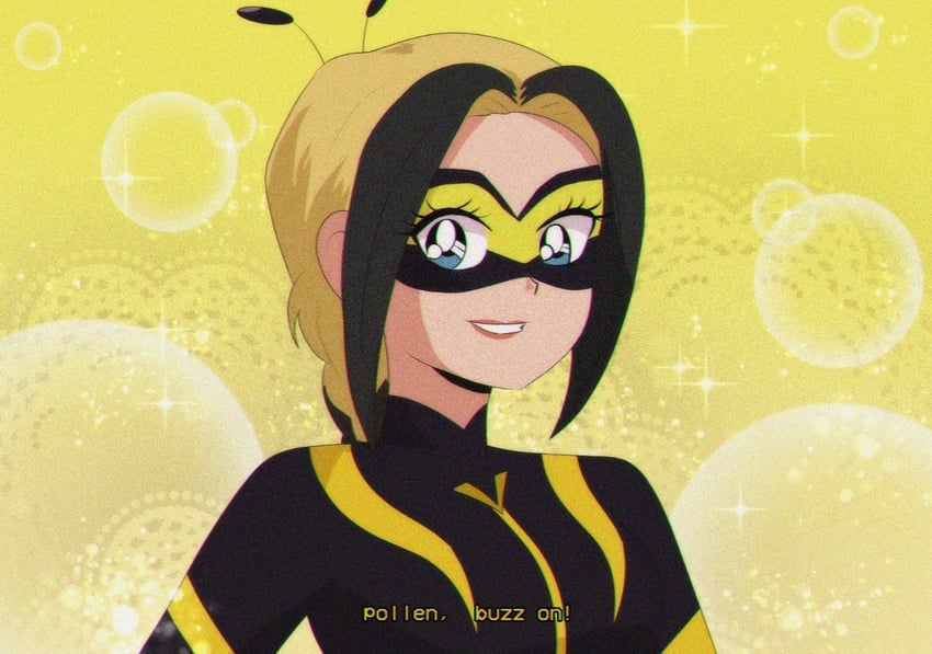 zoe lee and vesperia (miraculous ladybug) drawn by brenni_murasaki