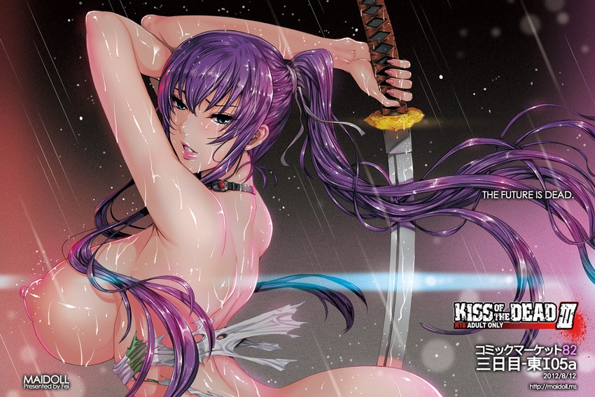 busujima saeko (highschool of the dead) drawn by fei_(maidoll)