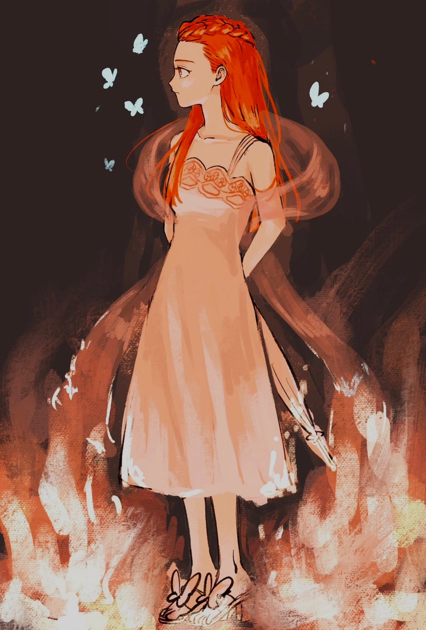 dahlia hawthorne (ace attorney and 1 more) drawn by renshu_usodayo
