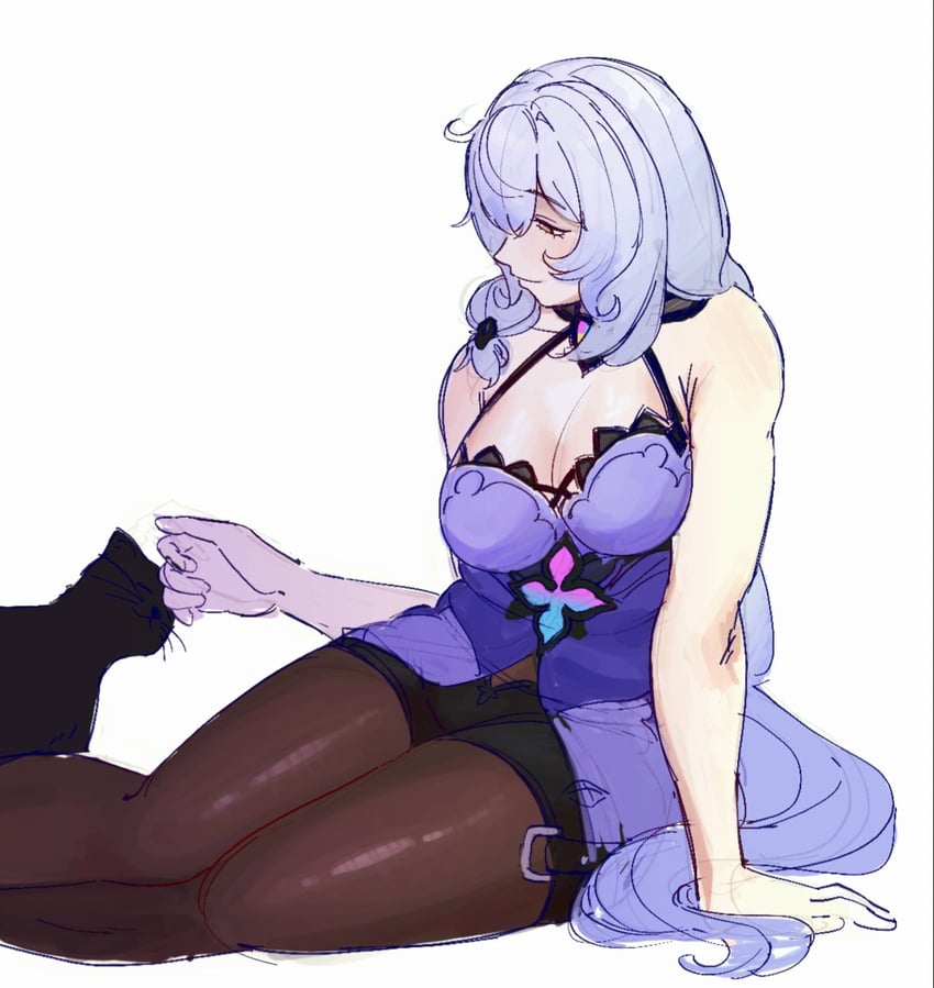 black swan (honkai and 1 more) drawn by altwnbl