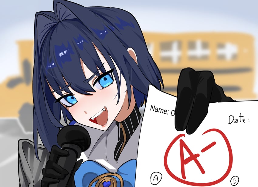 ouro kronii (hololive and 1 more) drawn by koizumi_arata