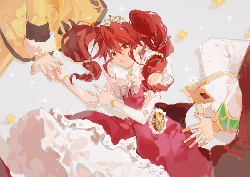 fine, shade, and bright (fushigiboshi no futago hime) drawn by humi_humi
