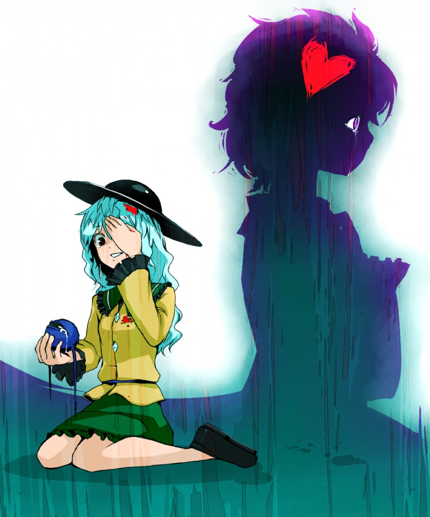 komeiji koishi and komeiji satori (touhou) drawn by yokohachi