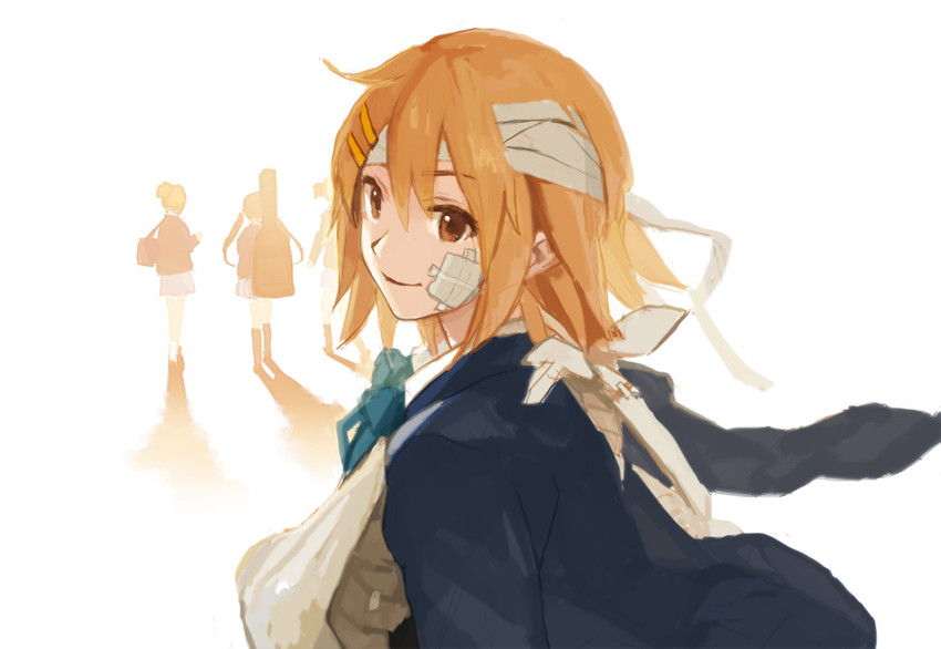nakano azusa, hirasawa yui, hirasawa ui, and suzuki jun (k-on!) drawn by tomohi