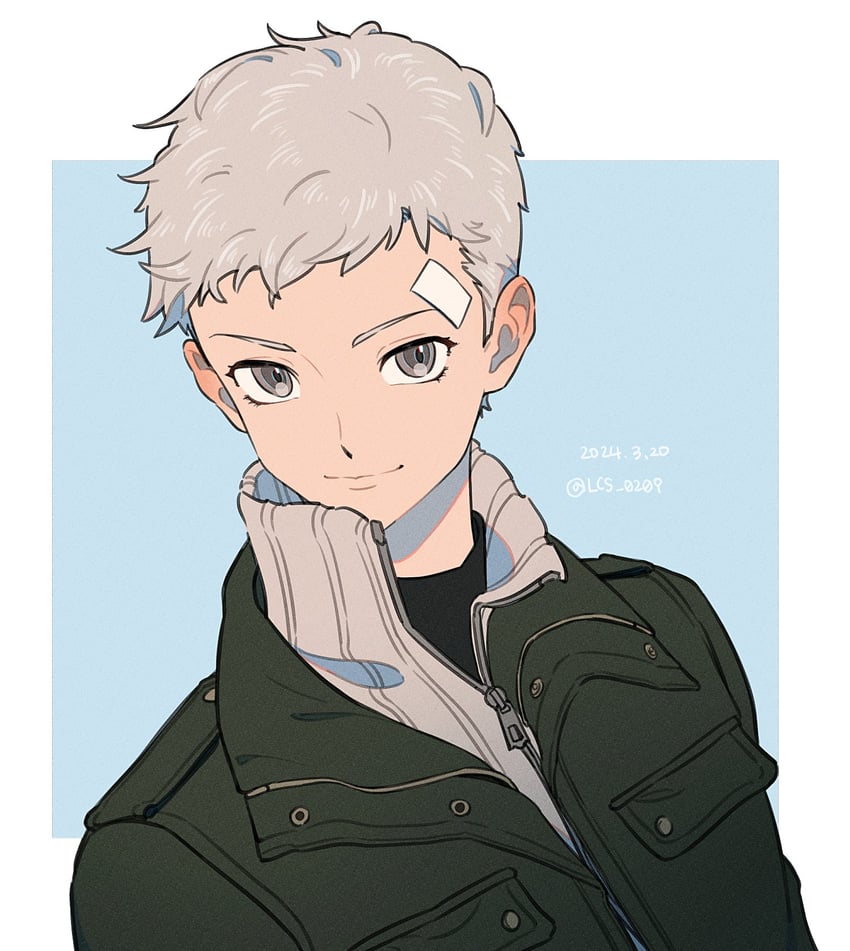 sanada akihiko (persona and 2 more) drawn by lcs_0209