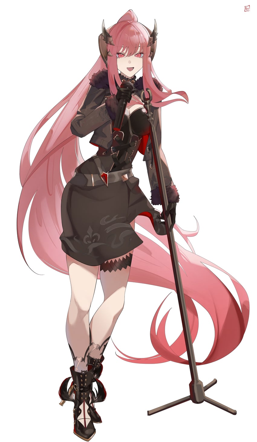 mori calliope (hololive and 1 more) drawn by ninochuu