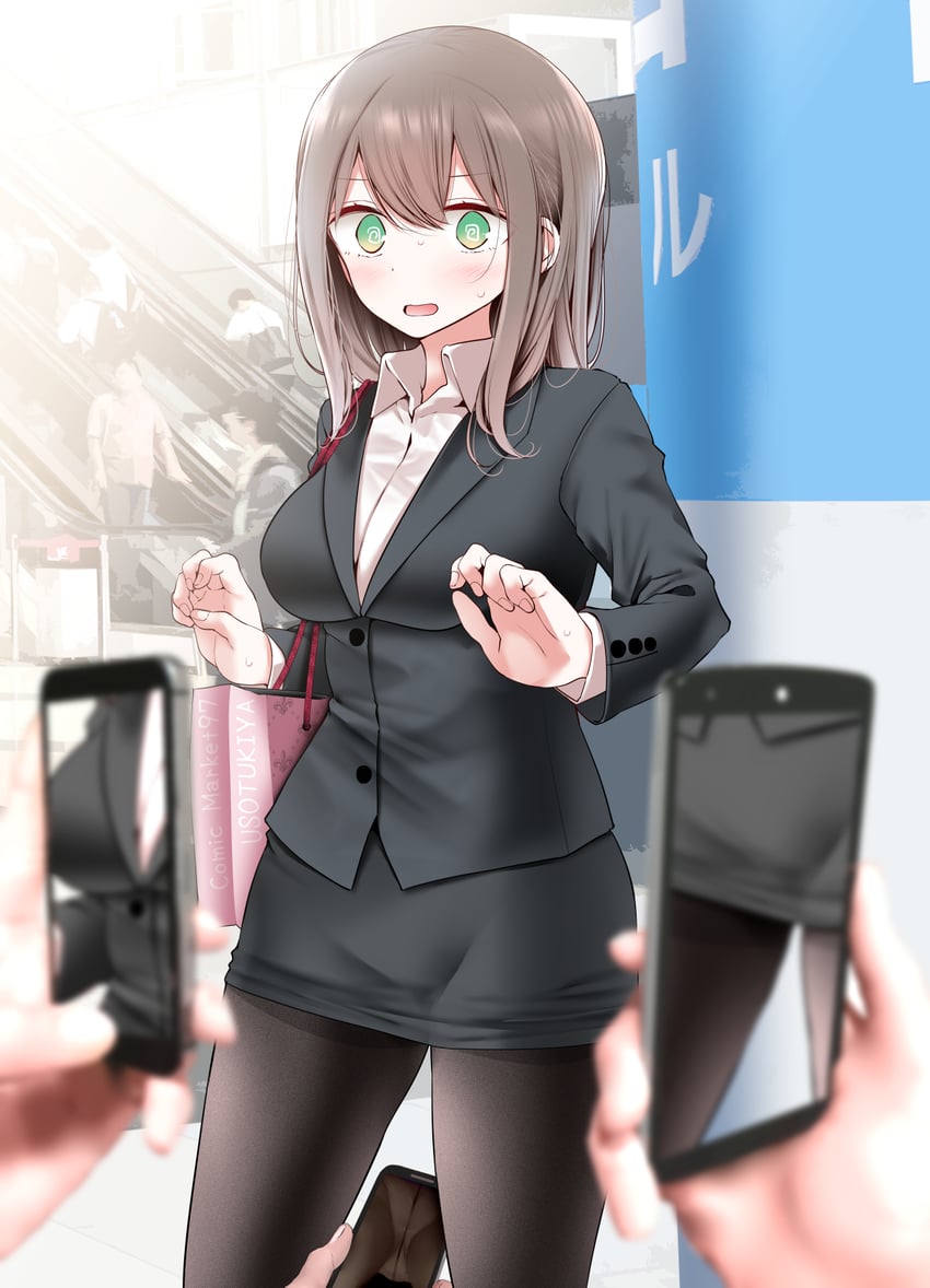 ol-chan (original and 1 more) drawn by oouso