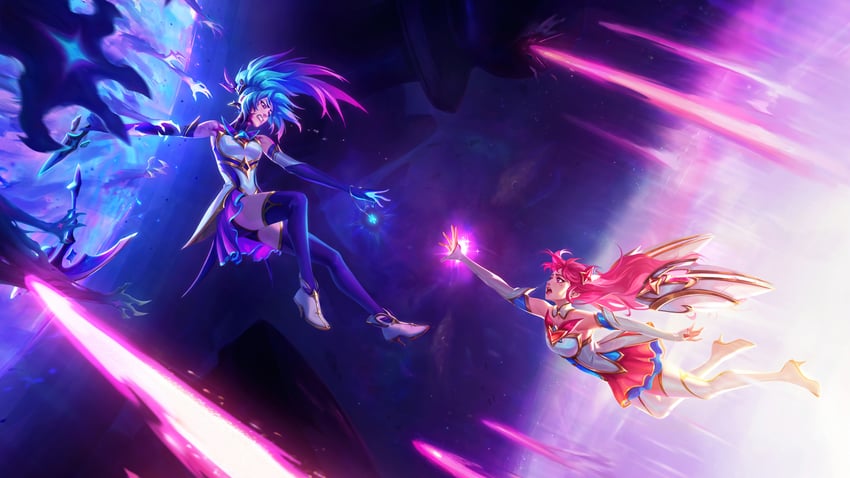 akali, kai'sa, star guardian kai'sa, and star guardian akali (league of legends)