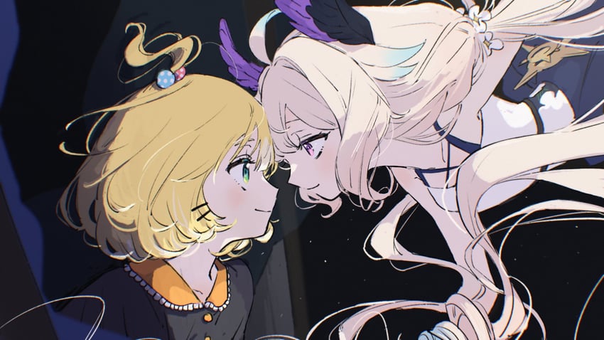 enna alouette and millie parfait (nijisanji and 1 more) drawn by okanadamo
