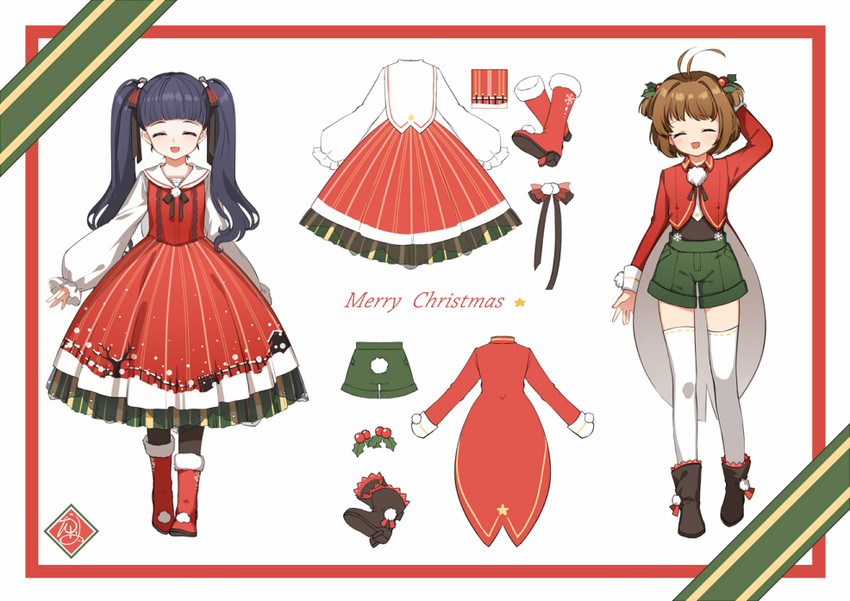 kinomoto sakura and daidouji tomoyo (cardcaptor sakura) drawn by youli_(yori)