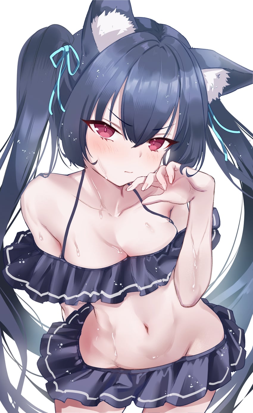 serika (blue archive) drawn by tuyumori_kaoru_(alilybell1241)