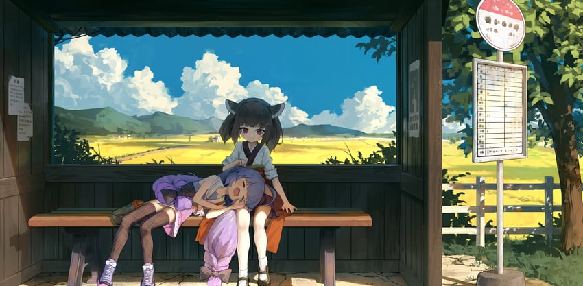 touhoku kiritan and otomachi una (vocaloid and 1 more) drawn by ap04astral