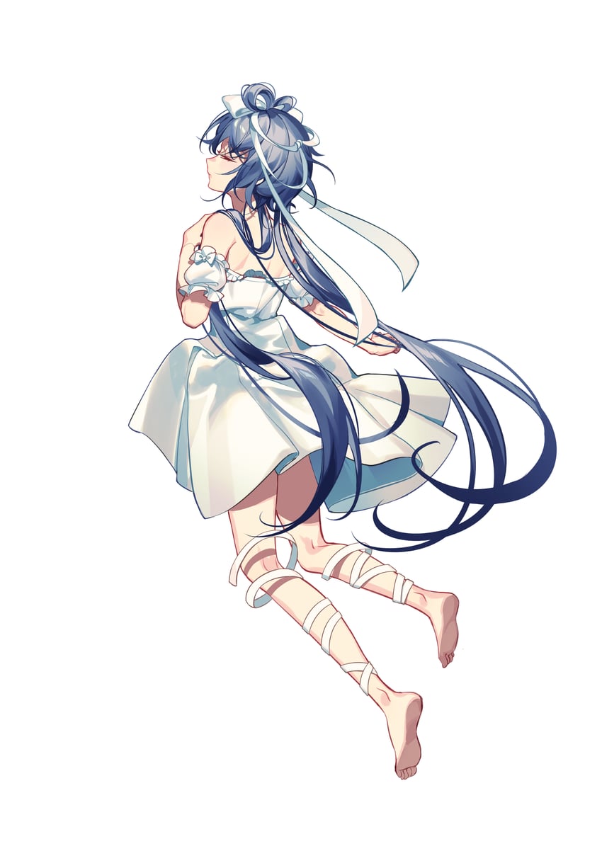 luo tianyi (vocaloid and 1 more) drawn by migu_jun